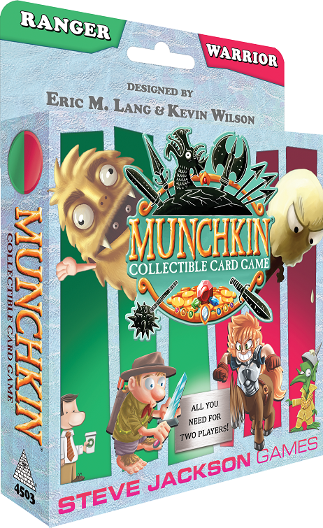 Munchkin Collectible Card Game Ranger and Warrior Starter Set