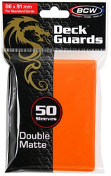 BCW Deck Protectors Standard Matte (50 Sleeves Per Pack)