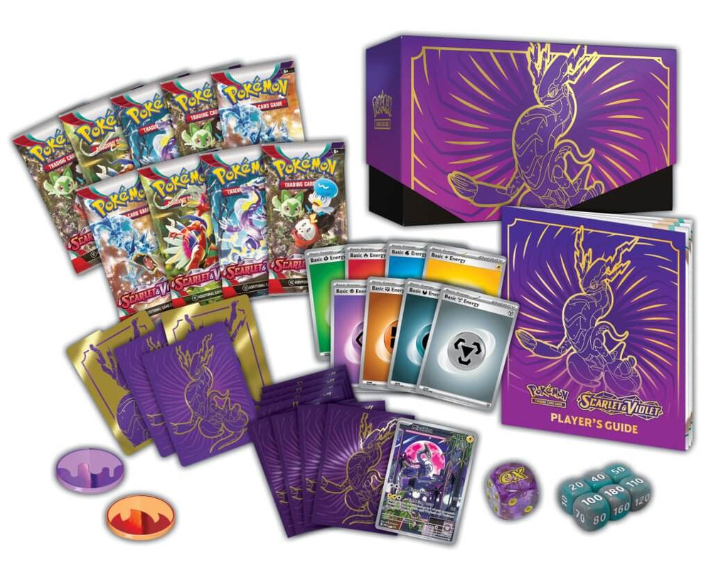 Pokemon Scarlet and Violet Elite Trainer Box