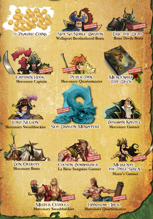 Rum & Bones + Rum & Bones Second Tide Kickstarter Editions + Add-Ons