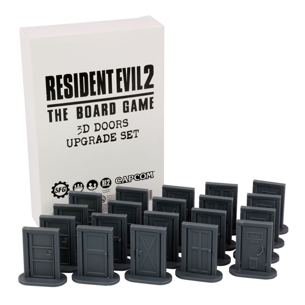 Resident Evil 2 The Board Game 3D Doors Upgrade Set