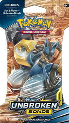 POKÉMON TCG Sun & Moon Unbroken Bonds Blister