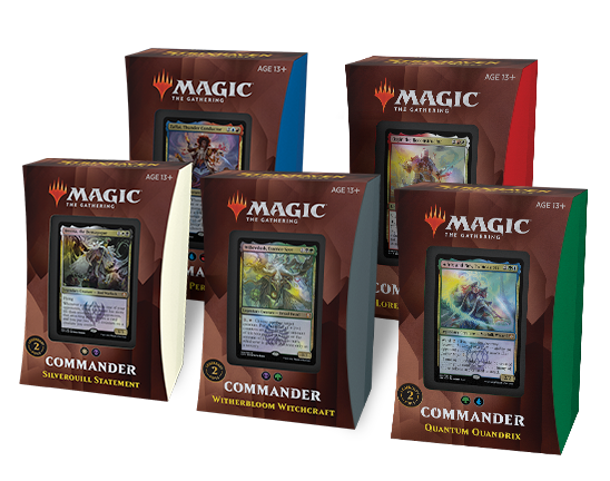 Strixhaven: School of Mages Commander Deck Combo: All Five Decks