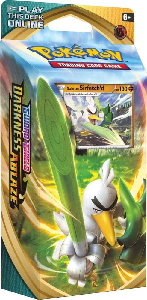Pokemon TCG Sword and Shield Darkness Ablaze Theme Deck