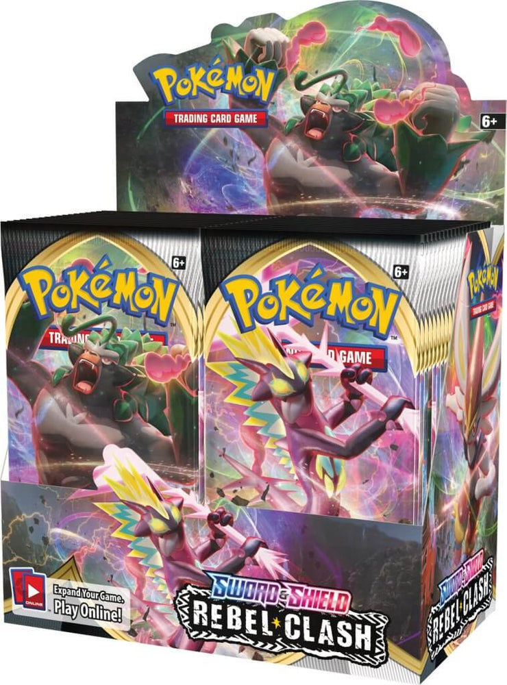 Pokemon TCG Sword & Shield Rebel Clash Booster Box