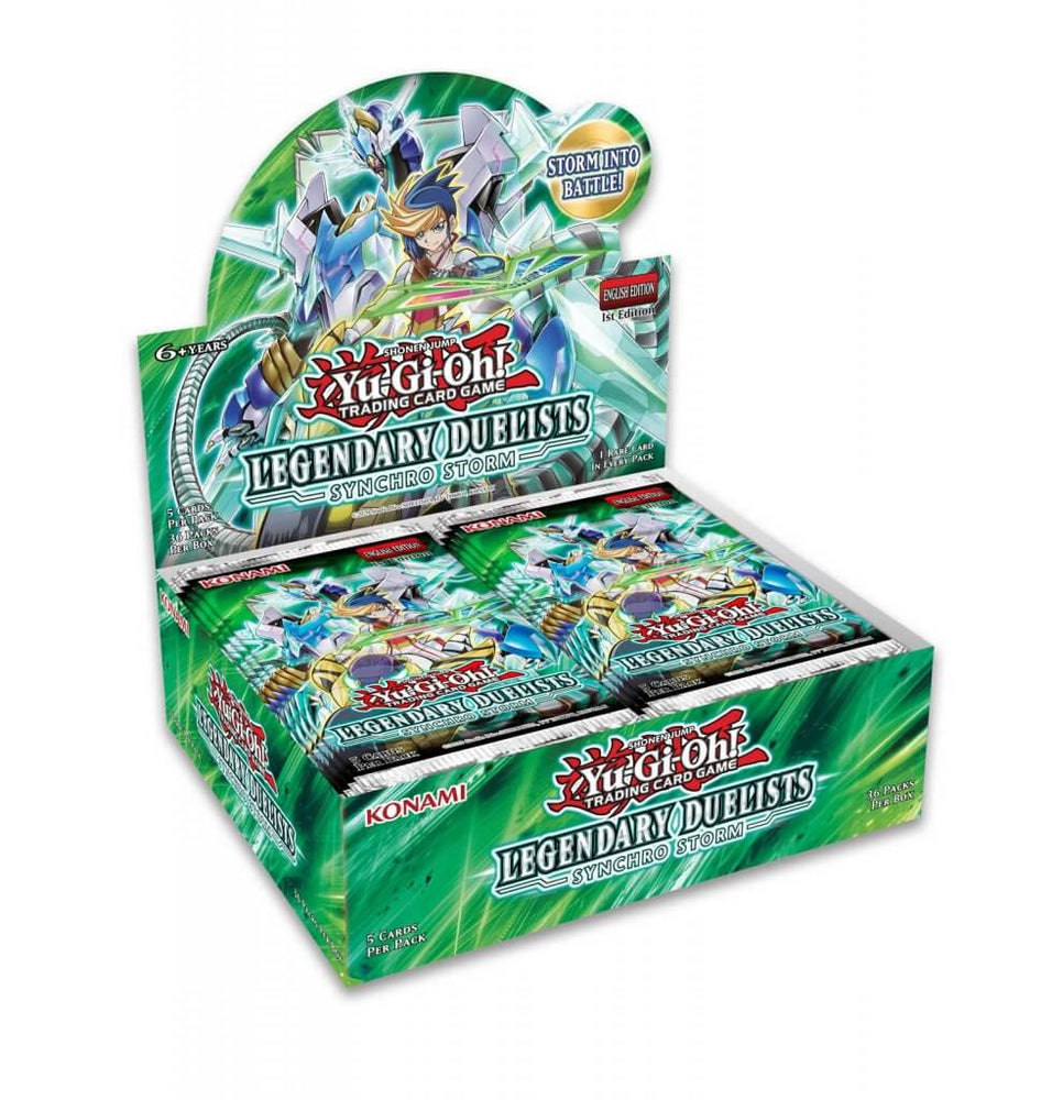 Yu-Gi-Oh Legendary Duelists Synchro Storm Booster Box