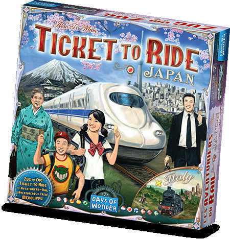 Ticket to Ride Japan / Italy Expansion