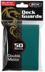 BCW Deck Protectors Standard Matte (50 Sleeves Per Pack)
