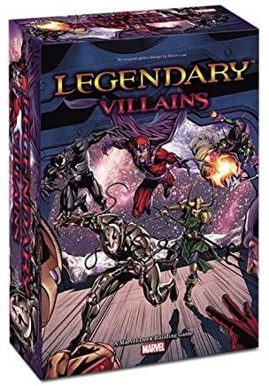 Marvel Legendary Villains + Marvel Legendary + 4 Expansions (With Broken Token Insert all packed into Villains Box) (Ex Demo Copy)