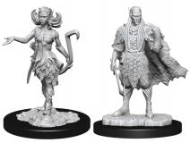D&D Nolzurs Marvelous Unpainted Miniatures Autumn Eladrin & Summer Eladrin