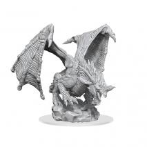 D&D Nolzurs Marvelous Unpainted Miniatures Young Blue Dragon