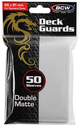 BCW Deck Protectors Standard Matte (50 Sleeves Per Pack)