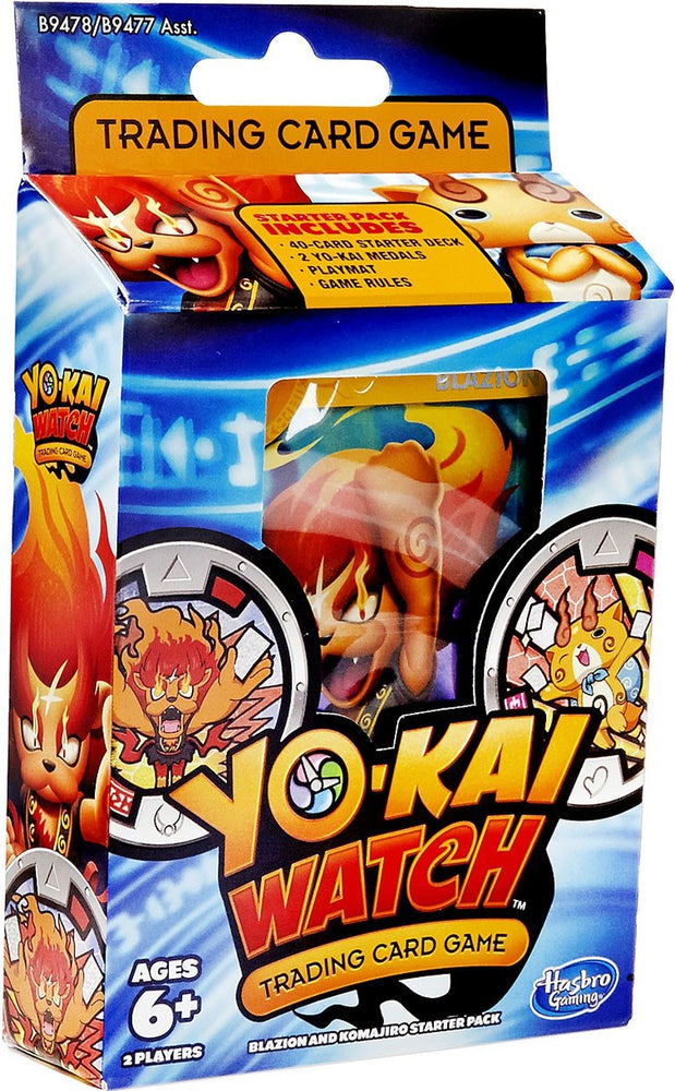Yo-Kai Watch Trading Card Game Starter Deck Blazion and Komajiro