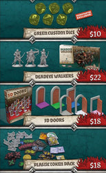 Zombicide Green Horde Kickstarter Edition + Add-Ons