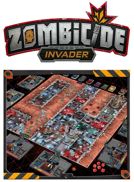 Zombicide Invader Kickstarter Edition + Add-Ons (Core Box and some expansions not sealed)