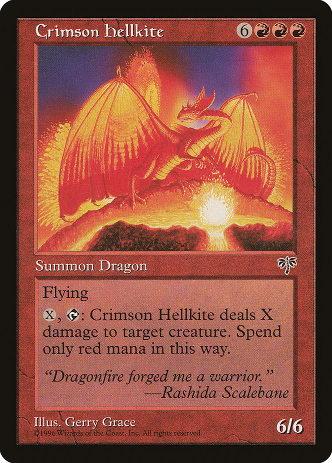 Crimson Hellkite [Mirage]