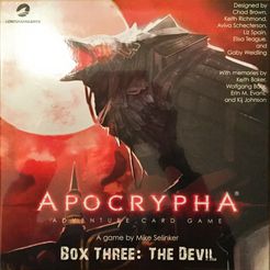 Apocrypha Adventure Card Game Box Three The Devil Expansion