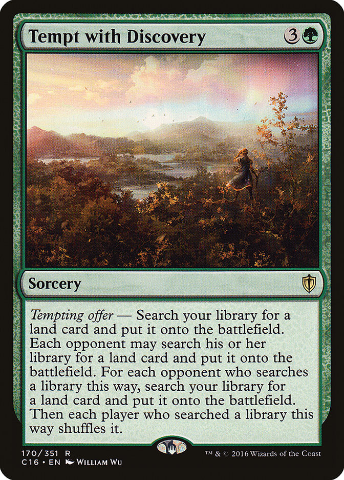 Tempt with Discovery [Commander 2016]