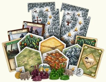 A Game of Thrones Catan: Brotherhood of the Watch 5-6 Player Extension