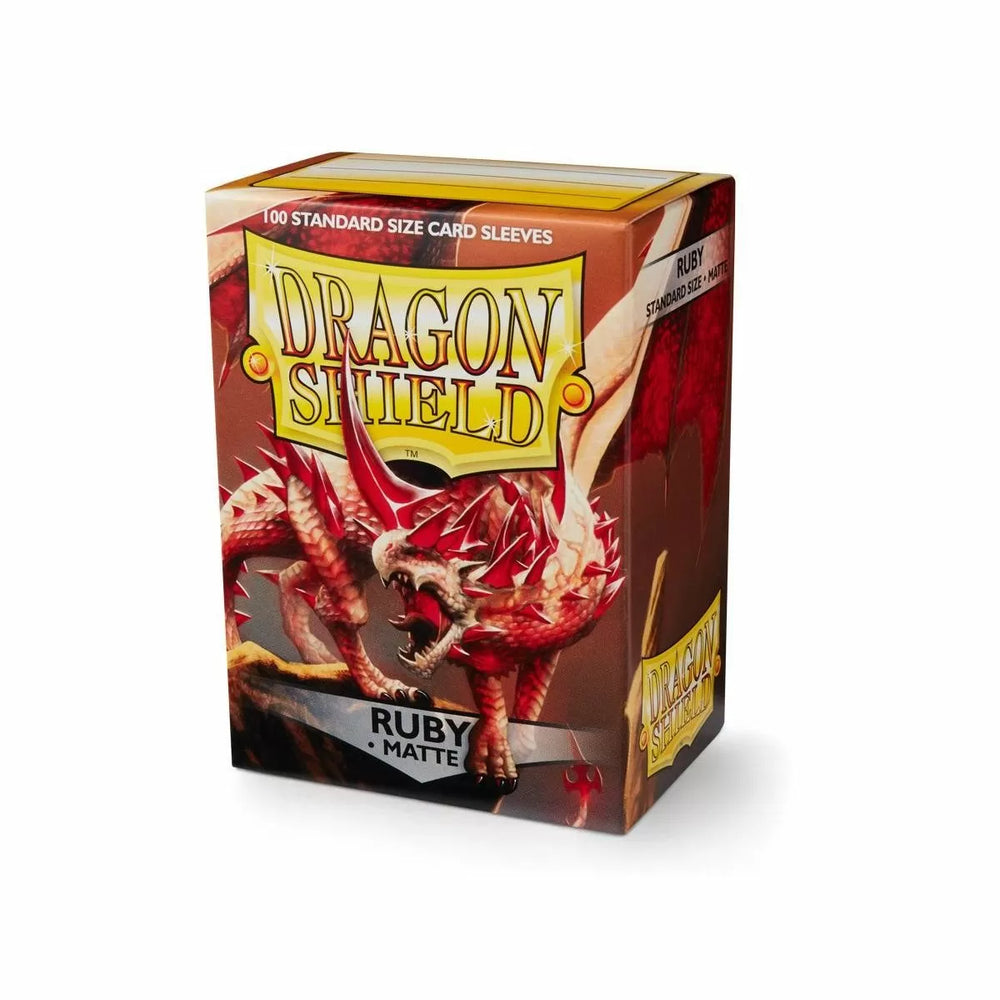Dragon Shield Matte Sleeves - Ruby 100ct
