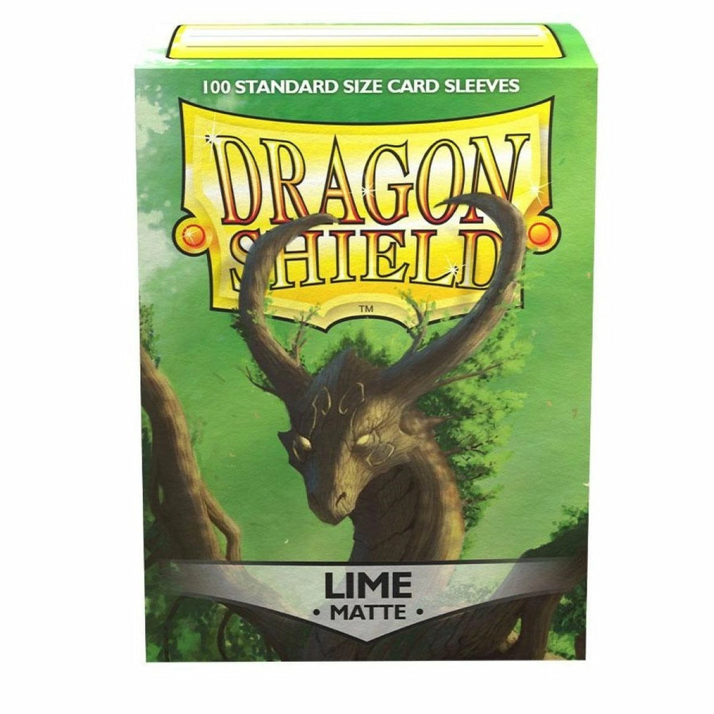 Dragon Shield Matte Sleeves - Lime 100ct