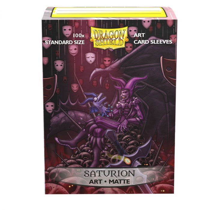 Sleeves - Dragon Shield - Box 100 - MATTE Art - Saturion Portrait