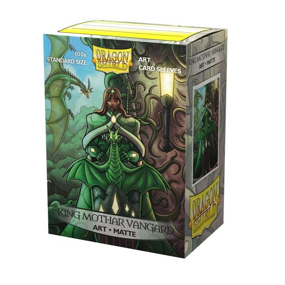 Dragon Shield Matte Art Sleeve - ‘King Mothar Vangard‘ 100ct