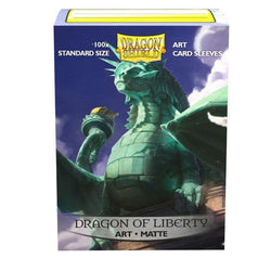 Dragon Shield Matte Art Sleeves - Dragon of Liberty