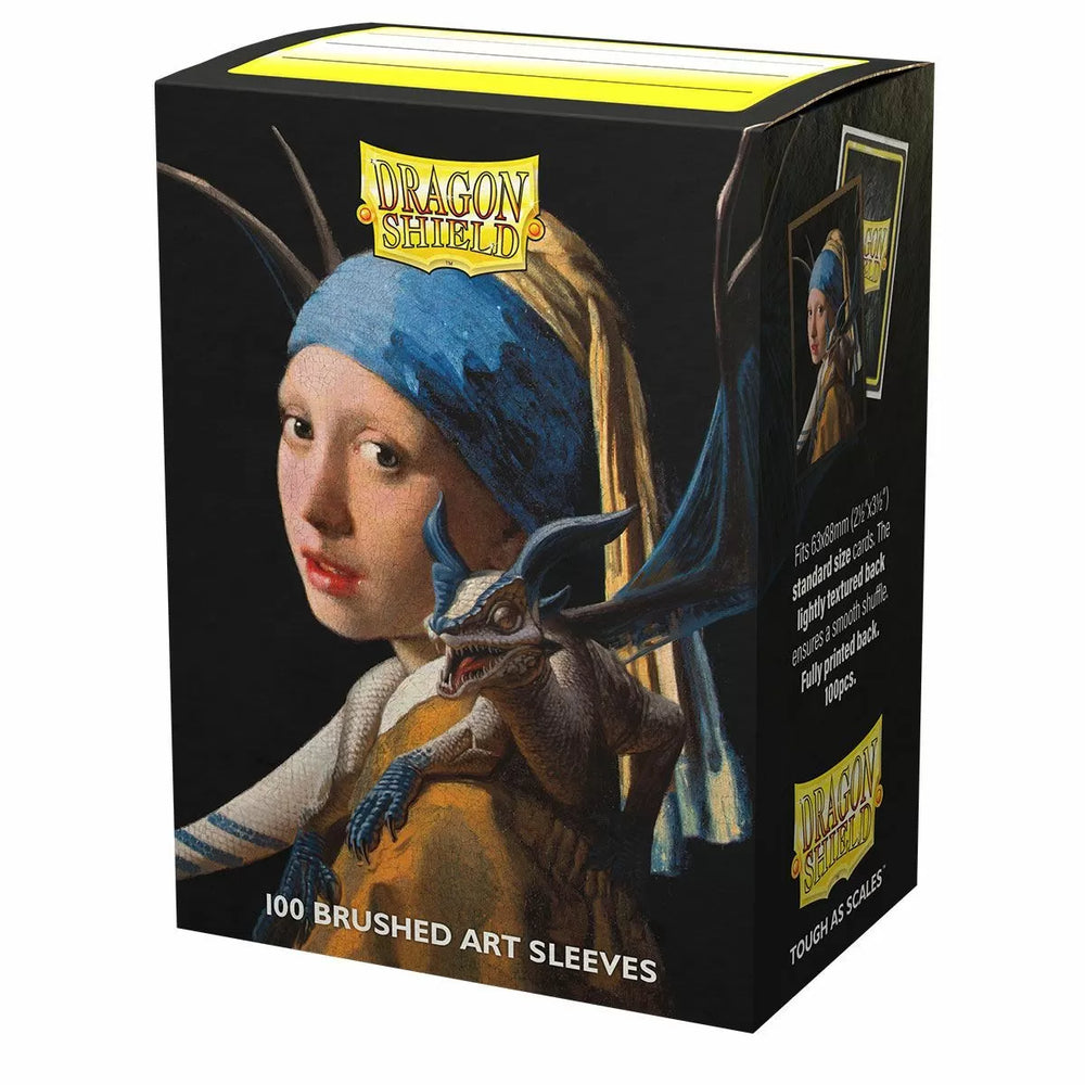 Dragon Shield Matte Art Sleeves - Girl with a Pearl Earring