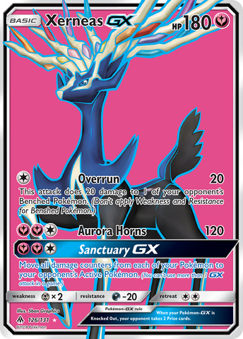 Xerneas GX (126/131) [Sun & Moon: Forbidden Light]