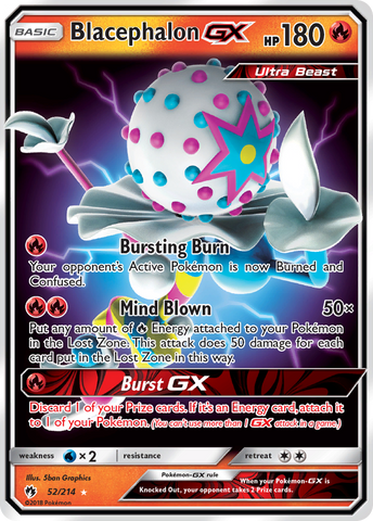 Blacephalon GX (52/214) [Sun & Moon: Lost Thunder]