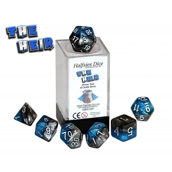 Halfsies Dice: The Heir 7 Die Set