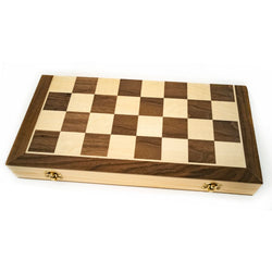 Wooden Folding Chess/Checkers/Backgammon Set 40cm