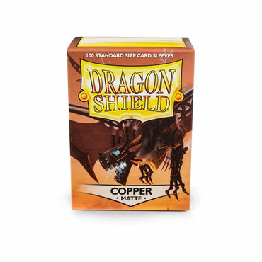 Dragon Shield Matte Sleeves - Copper 100ct