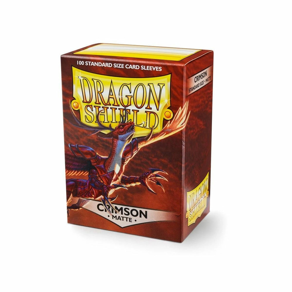 Dragon Shield Matte Sleeves - Crimson 100ct