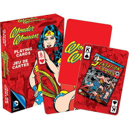 Playing Cards DC Comics Wonder Woman Retro