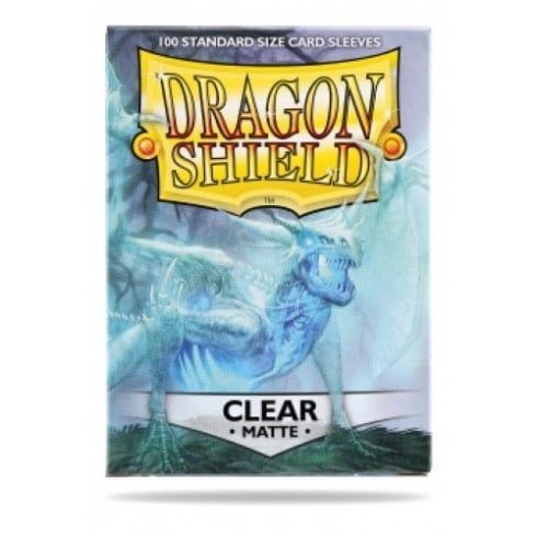 Dragon Shield Matte Sleeves - Clear 100ct