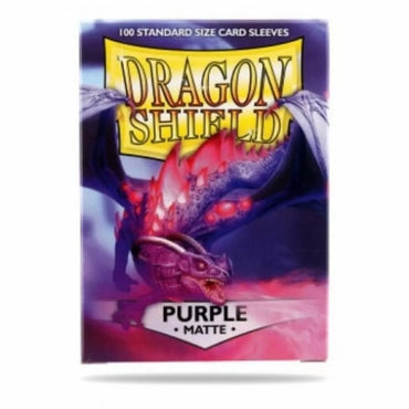Dragon Shield Matte Sleeves - Purple 100ct