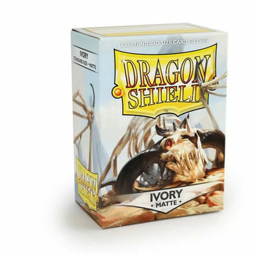 Dragon Shield Matte Sleeves - Ivory 100ct