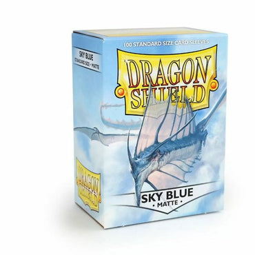 Dragon Shield Matte Sleeves - Sky Blue 100ct