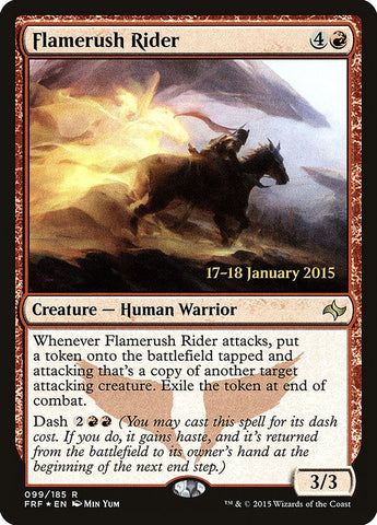 Flamerush Rider [Fate Reforged Prerelease Promos]