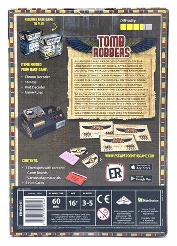 Escape Room the Game Tomb Robbers Expansion