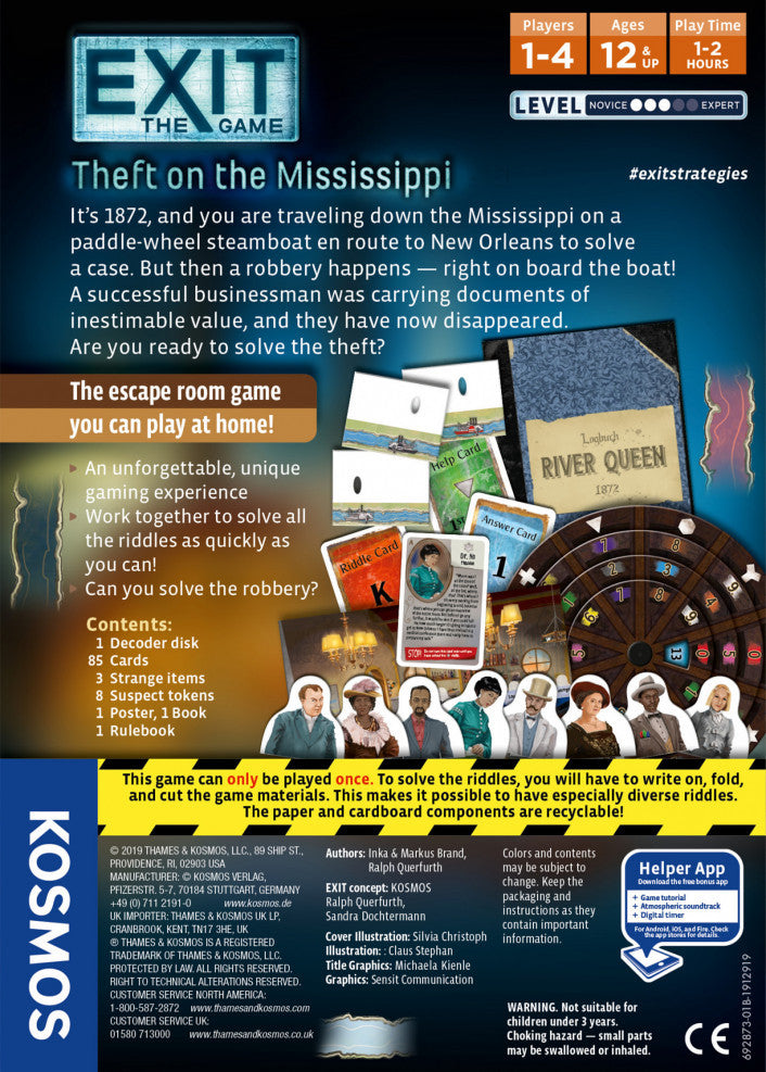 Exit the Game the Theft on the Mississippi