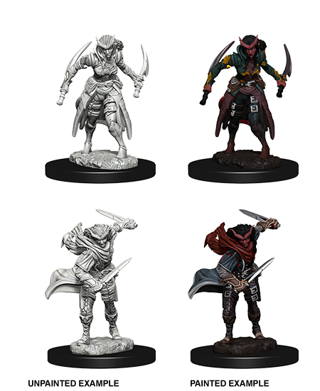 D&D Nolzur's Marvelous Miniatures: Tiefling Female Rogue