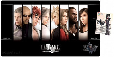 Final Fantasy TCG Limited Edition 25th Anniversary Playmat and Foil Tifa Promo Card