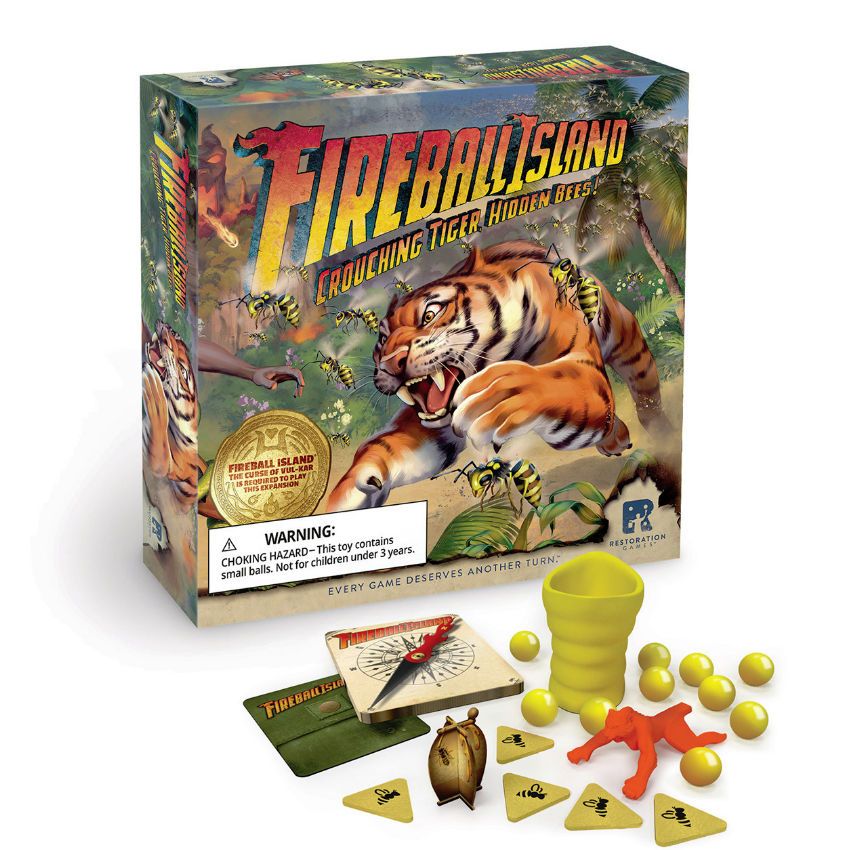 Fireball Island Crouching Tiger Hidden Bees Expansion
