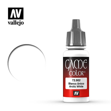 Vallejo 72002 Game Colour Artic White 17 ml Acrylic Paint