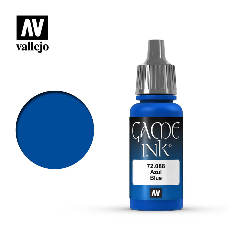 Vallejo 72088 Game Colour Ink Blue 17 ml Acrylic Paint