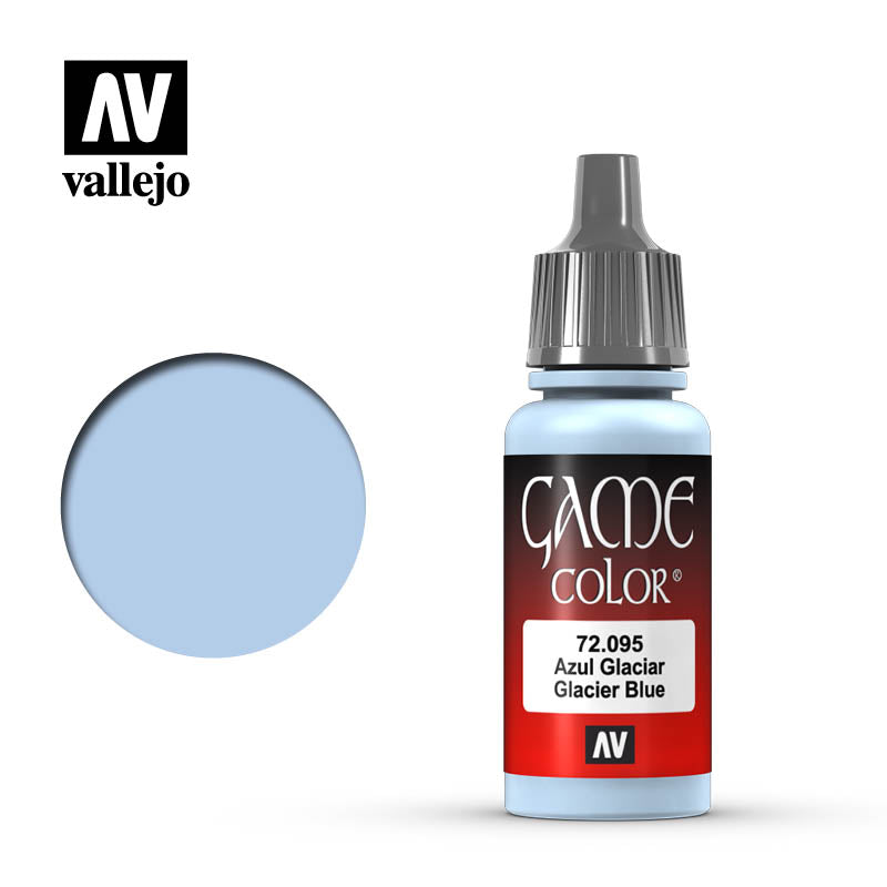 Vallejo 72095 Game Colour Glacier Blue 17 ml Acrylic Paint