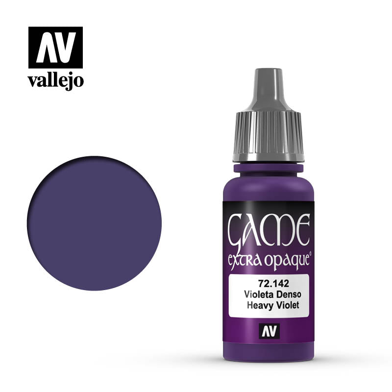 Vallejo 72142 Game Colour Extra Opaque Heavy Violet 17 ml Acrylic Paint